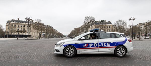 Voiture de police à Paris - Sputnik Afrique