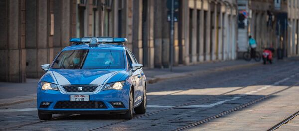 Véhicule policier en Italie - Sputnik Afrique