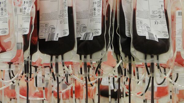Poches de sang, image d'illustration - Sputnik Afrique