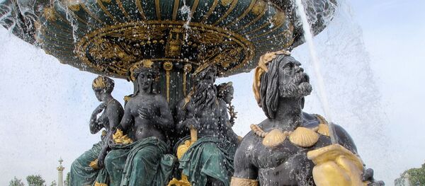 La fontaine de la place de la Concorde - Sputnik Afrique
