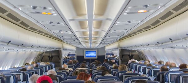 Dans un avion - Sputnik Afrique