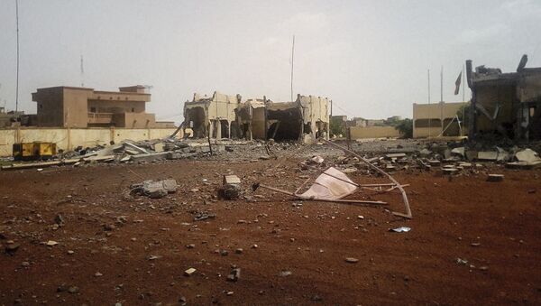 Une attaque terroriste a ravagé le quartier général malien de la force du G5 Sahel, le 29 juin 2018. - Sputnik Afrique