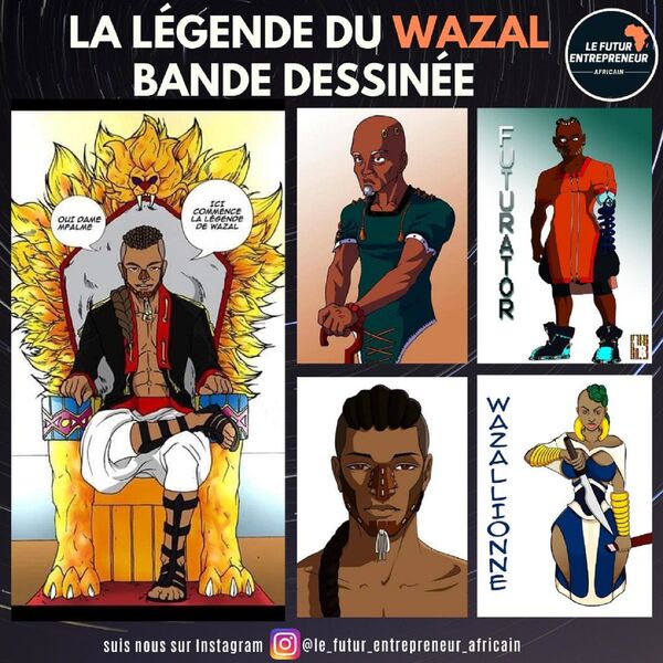 Entre mode et bande dessinée, un artiste franco-camerounais raconte l’Afrique Entre mode et bande dessinée, un artiste franco-camerounais raconte l’Afrique - Sputnik Afrique