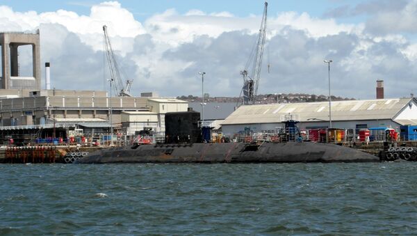 Un sous-marin nucléaire britannique à la base navale de Devonport - Sputnik Afrique