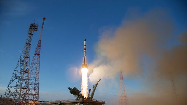 Décollage du lanceur Soyouz-2.1a vers l’ISS, 25 avril 2020 - Sputnik Afrique