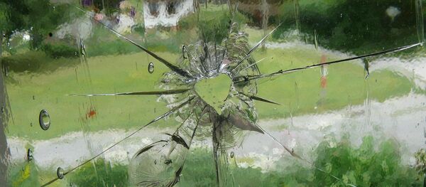 Un trou de balle dans une vitre - Sputnik Afrique