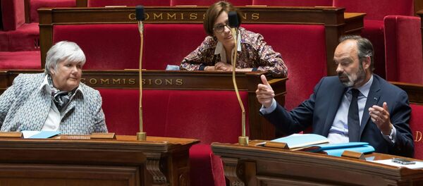 Le Premier ministre Édouard Philippe à l'Assemblée nationale (illustration). - Sputnik Afrique