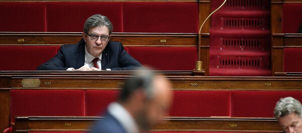 Jean-Luc Mélenchon lors du discours d'Édouard Philippe - Sputnik Afrique
