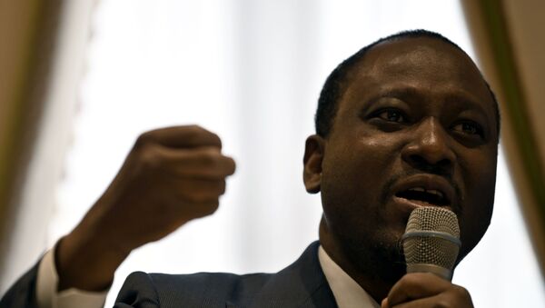 Guillaume Soro, opposant d'Alassane Ouattara à la présidentielle de Côte d'Ivoire - Sputnik Afrique