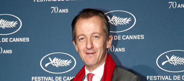 Christophe Barbier pendant le 70e anniversaire du Festival de Cannes - Sputnik Afrique