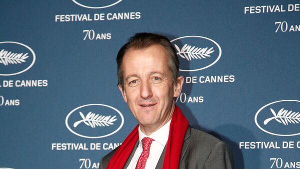 Christophe Barbier pendant le 70e anniversaire du Festival de Cannes - Sputnik Afrique