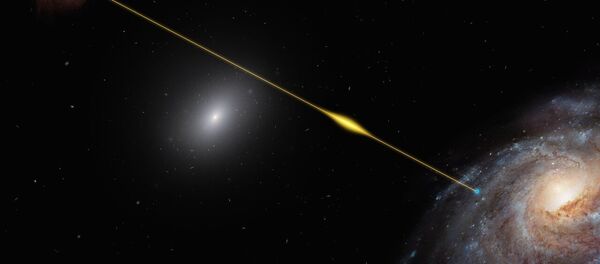 Des FRB (vue d'artiste) - Sputnik Afrique