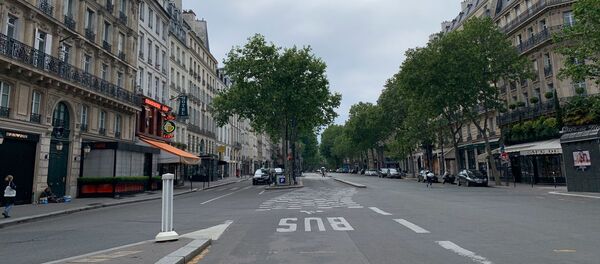 Paris lors du confinement, 5 mai 2020 - Sputnik Afrique