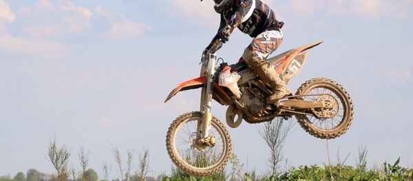 Un motard  - Sputnik Afrique