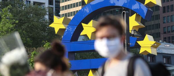 Le siège de la BCE, à Francfort, en avril 2020. - Sputnik Afrique