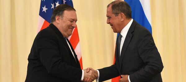 Sergueï Lavrov et Mike Pompeo - Sputnik Afrique