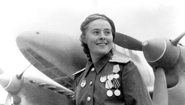 Maria Dolina, aviatrice soviétique, 1944 - Sputnik Afrique