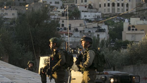 Les forces israéliennes lors d'une opération militaire à Jénine, dans le nord de la Cisjordanie, image d'illustration - Sputnik Afrique
