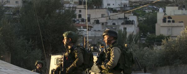 Les forces israéliennes lors d'une opération militaire à Jénine, dans le nord de la Cisjordanie, image d'illustration - Sputnik Afrique