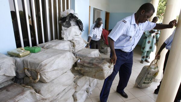 Une saisie de drogue par la police sénégalaise - Sputnik Afrique
