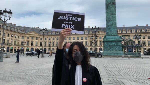 Action d'avocats place Vendôme, 12 mai 2020 - Sputnik Afrique