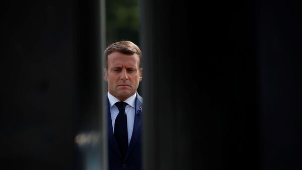 Emmanuel Macron, le 8 mai 2020 - Sputnik Afrique