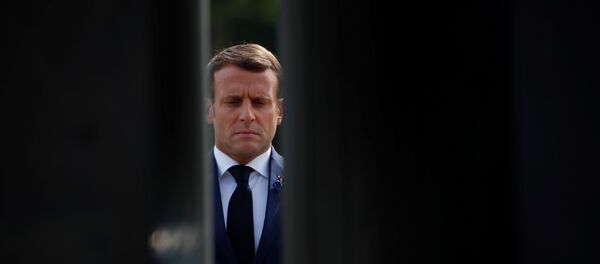 Emmanuel Macron, le 8 mai 2020 - Sputnik Afrique