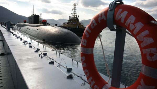 Sous-marin nucléaire russe, image d'illustration - Sputnik Afrique