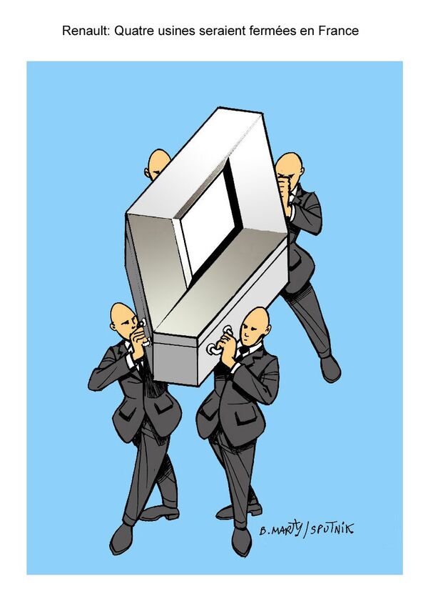 Fermeture de sites Renault: l’exécutif face à ses contradictions sur la souveraineté économique - Sputnik Afrique