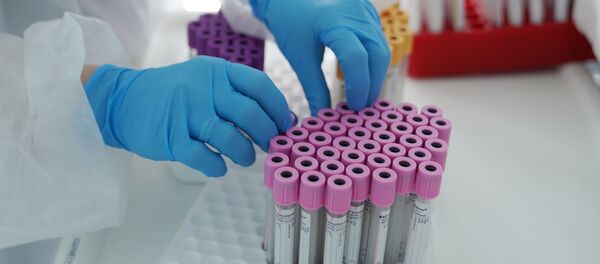 Des tubes à essai pour le sang  - Sputnik Afrique