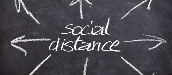 Distance sociale, image d'illustration  - Sputnik Afrique