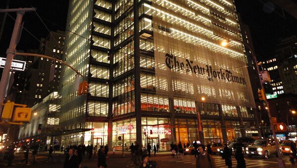 Le bâtiment du New York Times - Sputnik Afrique