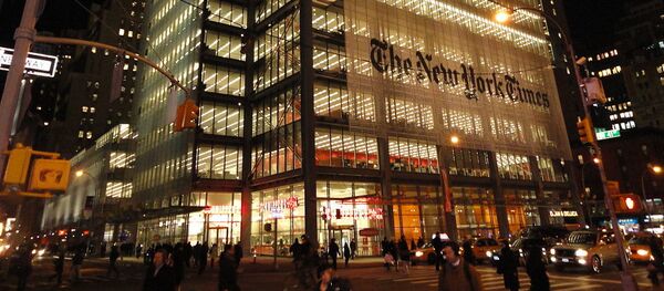 Le bâtiment du New York Times - Sputnik Afrique