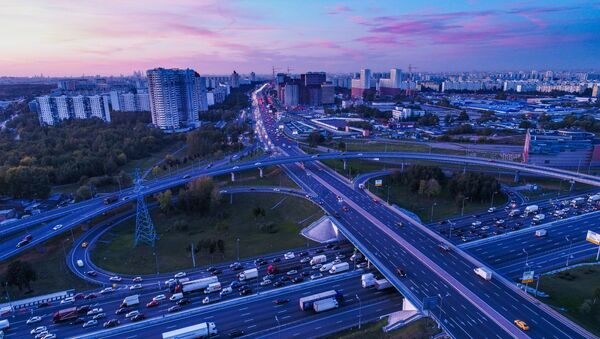 L'avenue Kachirskoïe (A-105) et l'autoroute périphérique de Moscou - Sputnik Afrique