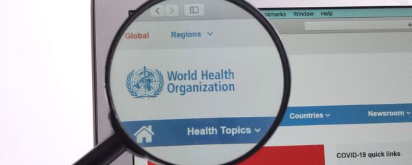 Le site internet de l'Organisation mondiale de la santé (OMS) Le site internet de l'Organisation mondiale de la santé (OMS) - Sputnik Afrique