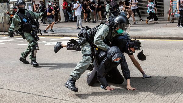 Les manifestations de masse reprennent à Hong Kong

 - Sputnik Afrique