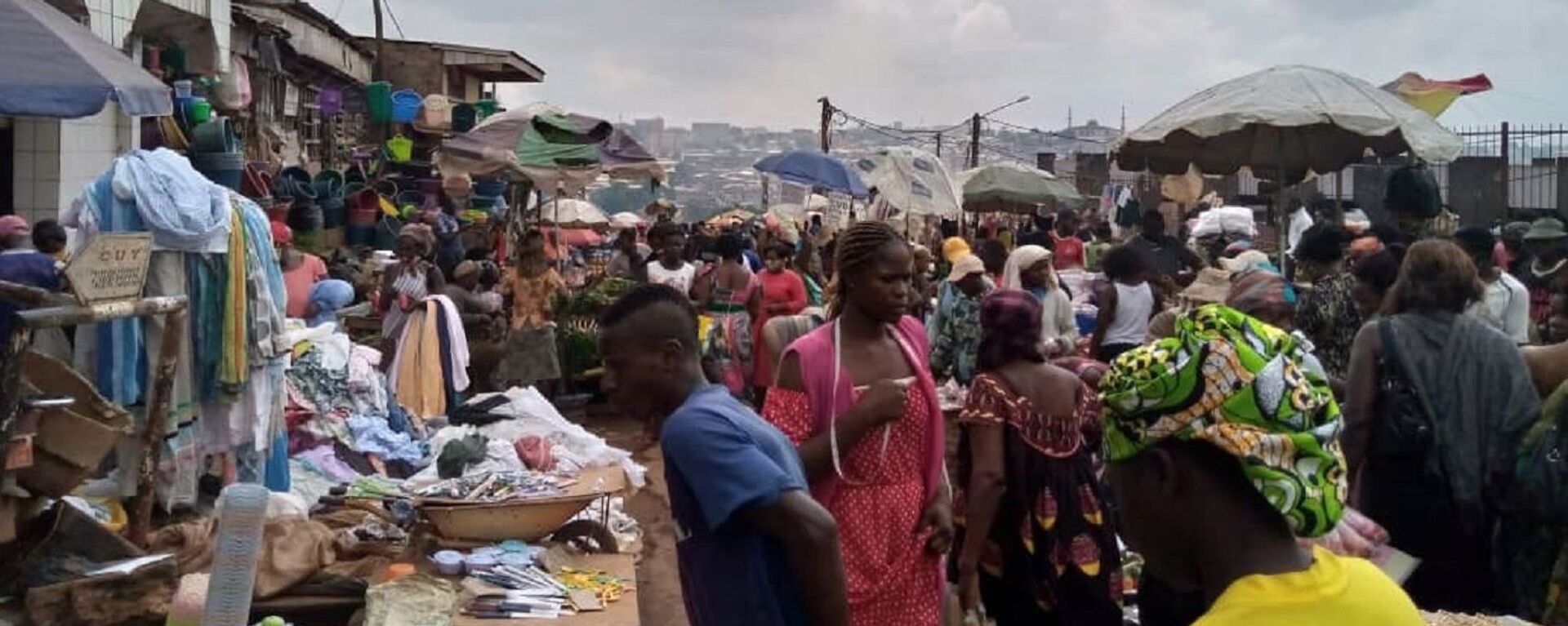 Scène de vie au marché de Yaoundé, Cameroun - Sputnik Afrique, 1920, 16.02.2022