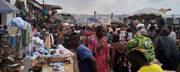 Scène de vie au marché de Yaoundé, Cameroun - Sputnik Afrique