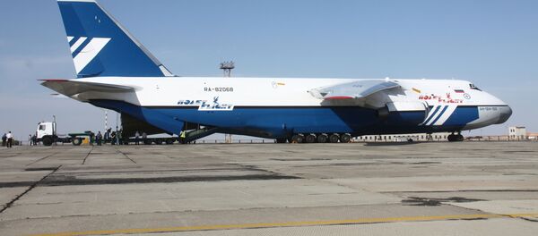 L'avion AN 124-100 L'avion AN 124-100 - Sputnik Afrique