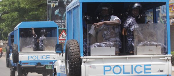 Une patrouille de police à Lomé, Togo - Sputnik Afrique