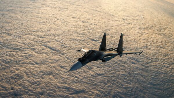 Un chasseur multirôle Su-30SM - Sputnik Afrique