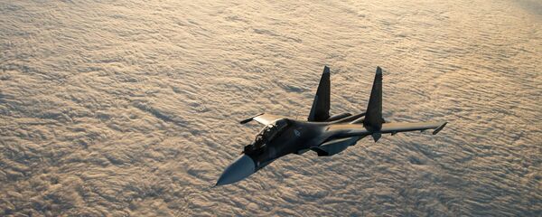 Un chasseur multirôle Su-30SM - Sputnik Afrique