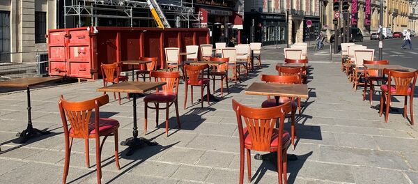 Les terrasses des cafés rouvrent à Paris, la ville entre dans la deuxième phase du déconfinement, 2 juin 2020 - Sputnik Afrique