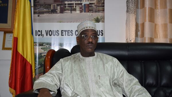 Saleh Abdelaziz Damane, maire de N'Djamena, capitale tchadienne  - Sputnik Afrique