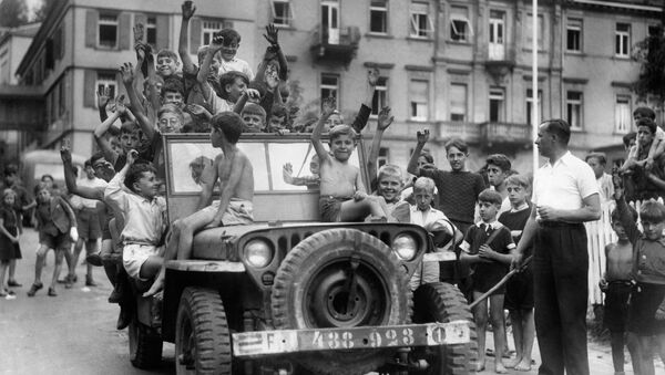des enfants parisiens dans la zone d'occupation française en Allemagne, 1945 - Sputnik Afrique