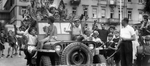 des enfants parisiens dans la zone d'occupation française en Allemagne, 1945 - Sputnik Afrique