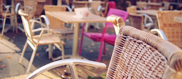 La terrasse d'un café - Sputnik Afrique