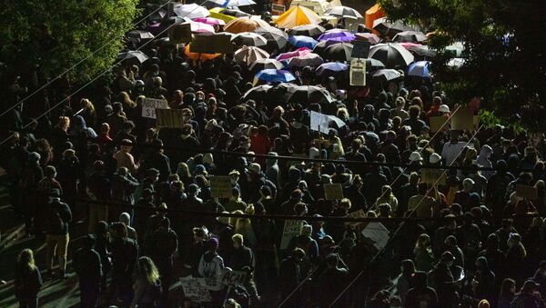 Des manifestants à Seattle - Sputnik Afrique
