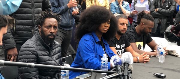 Conférence de presse du collectif Verité pour Adama Traoré, Paris, 9 juin 2020 - Sputnik Afrique