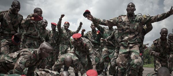 Des recrues des Forces armées centrafricaines (FACA) - Sputnik Afrique